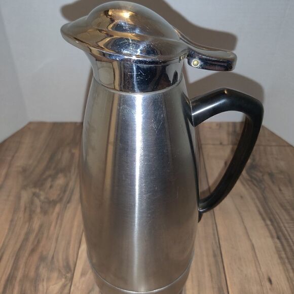British Design Regions 18-8 Stainless Steel Carafe Thermos Made In Hong Kong - Picture 1 of 9